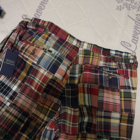 Polo Ralph Lauren Patchwork Pants 34x33 - Picture 5 of 16